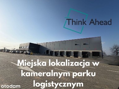 Mały moduł magazynowy w obrębie miasta