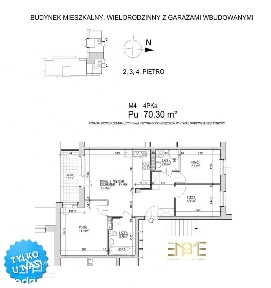 Nowy apartament z dwiema łazienkami - piękny widok