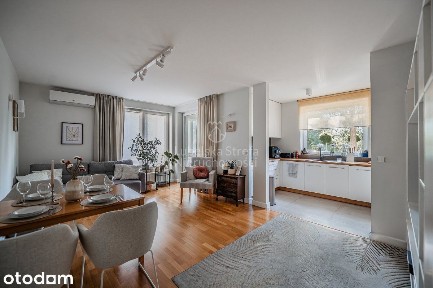 Apartament z 24m2 tarasem i widokiem na zieleń |