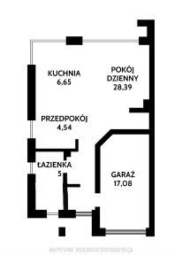 Dom w zabudowie bliźniaczej - Orzech