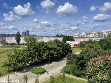 2 pokoje Gdańsk Przymorze widok na zieleń