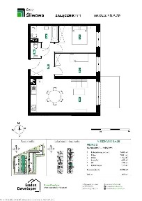 3-pokojowe mieszkanie 60m2 + balkon Bez Prowizji