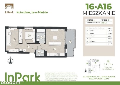 InPark | mieszkanie 3-pok. | 116