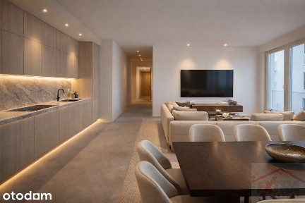Nowa Przystań.Apartament z dużym tarasem nad Odrą