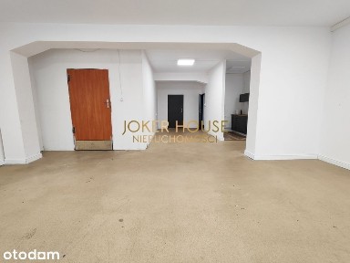 Sala sprzedaży 103m2 i magazyn 115m2- wjazd TIR
