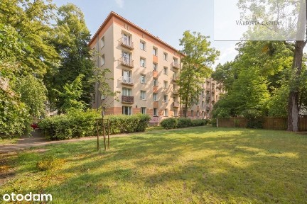 2 pokoje | 49,5 m² | Stary Mokotów | Wysoki parter