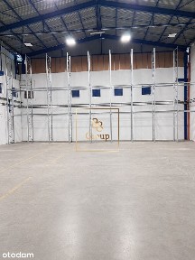 Hala wysokiego z dużym placem z opcją produkcji