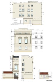 Kamienica z projektem przebudowy na mieszkania