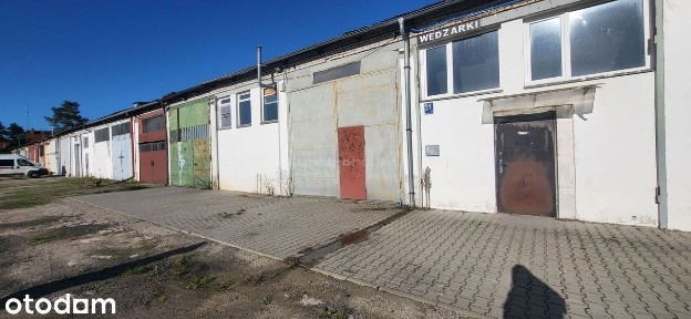 Hala - z pomieszczeniami socjalnymi, ogrzewana