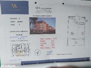 Mieszkanie 47m2 z ogródkiem 25m2