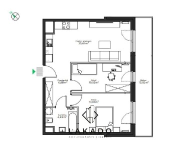 Gotowe do odbioru Jasne 3 Pokoje Duży balkon