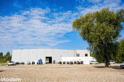 HALA PRODUKCYJNO-MAGAZYNOWA PREMIUM 2 377 m² DZIAŁKA 4,09 HA ROGOWIEC