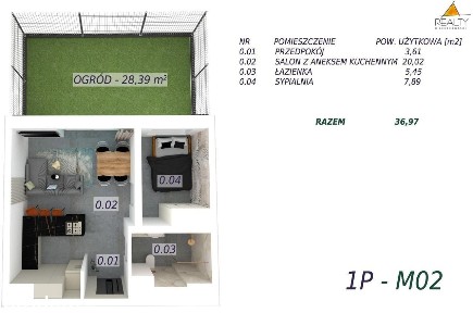 Nowe mieszkanie z ogródkiem-bez prowizji