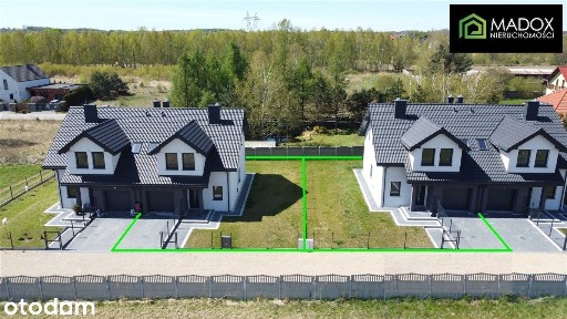 Nowe domy w zabudowie bliźniaczej, 5 min od miast