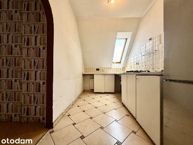REZERWACJA 3M+ kuchnia | balkon z widokiem na niższą zabudowę i zieleń