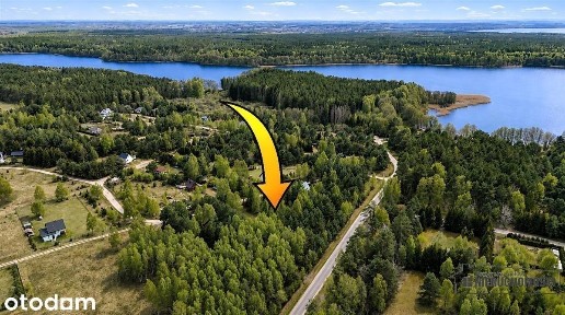 Gotowy domek nad jeziorem Dołgie
