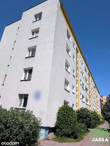 Bielawy 49m2 blok parter loggia cegła do remontu