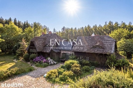 Całoroczny dom na działce 8153 m2 blisko Wa-wy