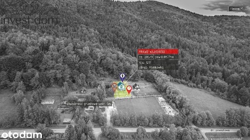 Dom pod lasem nad jeziorem Klimkówka, Beskid Niski