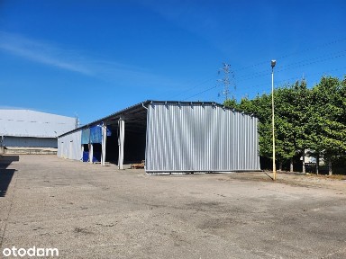 WYNAJMĘ WIATĘ stalową 648 m² częściowo zabudowaną STARGARD Nasienna