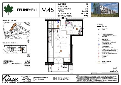 1-pokojowe mieszkanie 34m2 + balkon Bez Prowizji