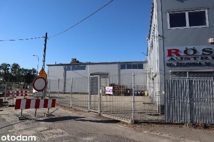 Hala na wynajem lub do sprzedaży z ogrzewaniem i parkingiem
