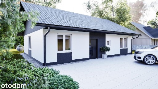 Nowy parterowy dom wolnostojący - Pszenno!