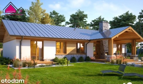Dom przy lesie, działka 2173 m², blisko jeziora