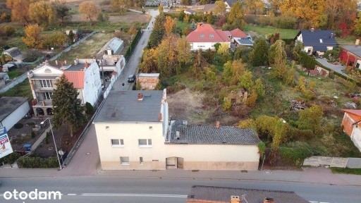 Dom przy głównej ul. Skorogoszczy z dużą działką