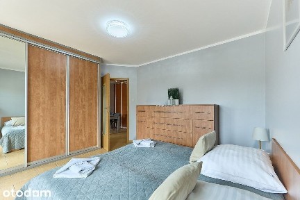 Mieszkanie na 3 piętrze, 2 pok, 2 balkony, garaż