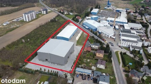 KOMPLEKS HAL PRODUKCYJNO-MAGAZYNOWYCH 3 577 m² | RYPIN | BEZ PROWIZJI