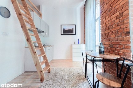 Przytulna kawalerka z antresolą | 22 m² | ul. Wigury 9 | Łódź