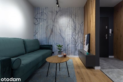 Nowoczesny apartament z dużym balkonem