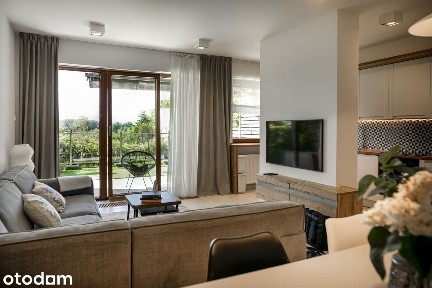 Apartament z tarasem i widokiem na Wisłę