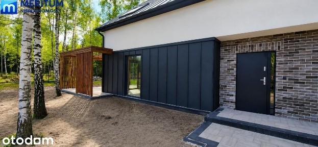 Wyjątkowy dom w otulinie lasu ok.124m2. Zielona Piękna Okolica