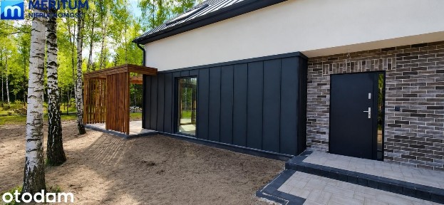 Wyjątkowy dom w otulinie lasu ok.124m2. Zielona Piękna Okolica