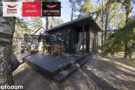 Jezioro Garczyn działka z 4 domkami po 20,45m2