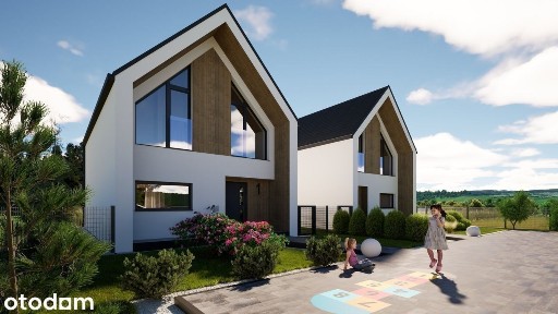 Nowoczesny dom 94,8 m² | Działka 1000 m² | Niedźwiedź | Słomniki