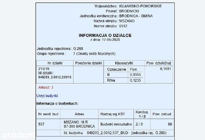 Mszano. Wygodny dom w pięknej okolicy