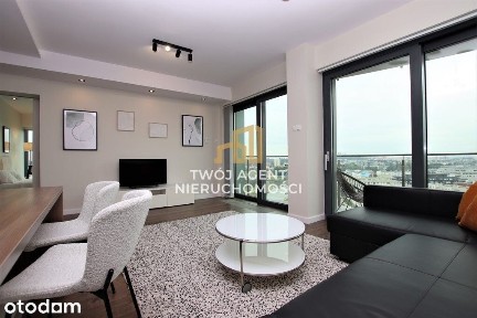 Wynajmę 2-pok mieszkanie Capital Towers 55m2