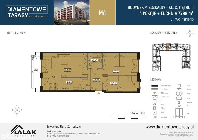Diamentowe Tarasy | wyjątkowe mieszkanie C/M06