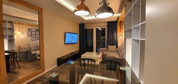 Apartament 2-pokoje z widokiem na Zatokę Gdańską - ostatnie piętro, IV Oceany, Gdańsk Przymorze