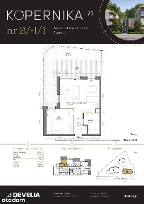 2-pokojowe mieszkanie 54m2 + balkon Bez Prowizji