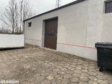 Hala magazynowa 220m² z dobrą dostępnością