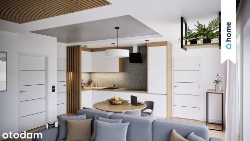 Apartament z ogrodem na nowym osiedlu.