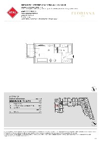 1-pokojowe mieszkanie 26m2 + balkon