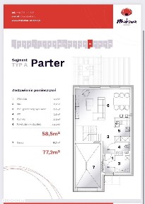 REZERWACJA | Nowoczesny szeregowiec 138,6m² | Garaż | Osiedle Makowa