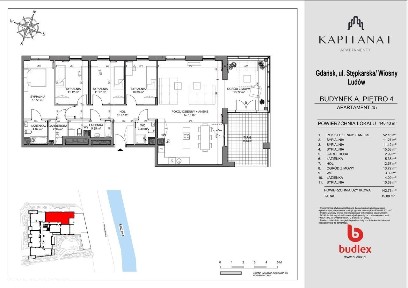 5-pokojowe mieszkanie 142m2 + taras Bezpośrednio