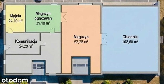 Nowoczesny Obiekt Magazynowo-Biurowy z Chłodnią