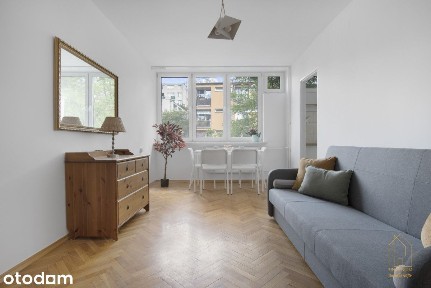 2 pokoje | Osobna kuchnia | Saska Kępa | Balkon